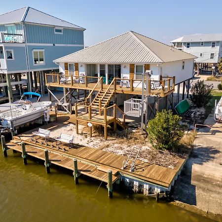 Waters Edge - Private Dock! Only Two Blocks From The Bay Or The Gulf! Plenty Of Parking For Cars Or Boats Home 더핀 아일랜드 외부 사진